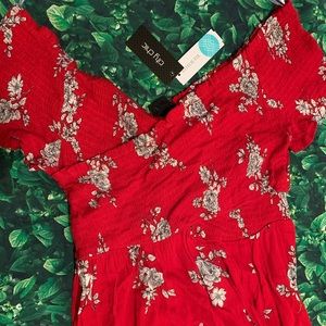 Avi Off The Shoulder Maxi Dress